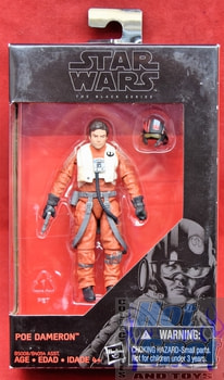 Poe Dameron 3.75 Black Series Figure