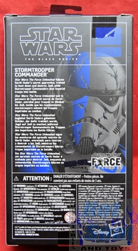 Stormtrooper Commander Force Unleashed 6" Black Series Figure