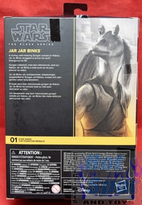Jar Jar Binks Walmart Exclusive 6" Black Series Figure