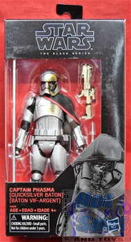 Captain Phasma (Quicksilver Baton) 6" Black Series Figure