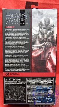 Hunter Bad Batch 6" Black Series Figure