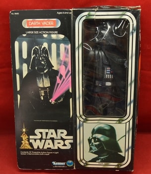 12" Boxed Darth Vader Complete w saber