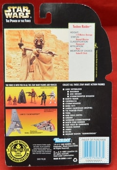 Red Card Tusken Raider Figure