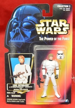 Red Card Luke Skywalker Stormtrooper Figure