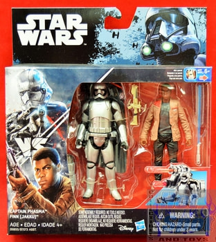 TFA Star Wars Captain Phasma & Finn