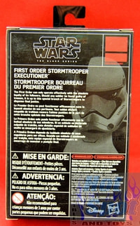First Order Storm Trooper Executioner 3.75 Black Series Figure