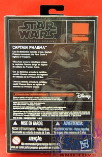 3198 Captain Phasma 3.75 Black Series Figure