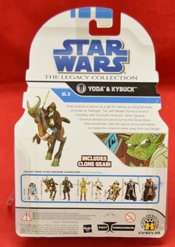 TLC Legacy Yoda & KyBuck Figure