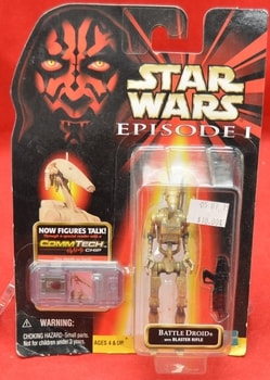 EP 1 CommTech Battle Droid Brown Figure