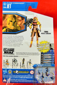 The Clone Wars CW38 Clone Commander Jet