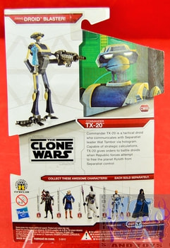 Star Wars The Clone Wars CW46 Commander TX-20