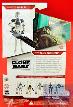 Star Wars The Clone Wars CW36 Clone Tank Gunner