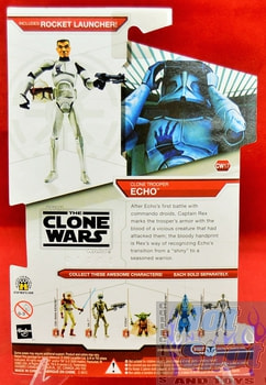 Star Wars The Clone Wars CW17 Clone Trooper Echo