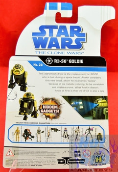 The Clone Wars No.23 R3-S6 Goldie