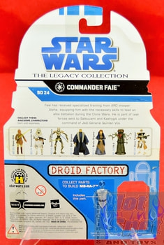 The Legacy Collection The Clone Wars BD24 Commander Faie