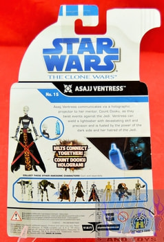 The Clone Wars No.15 Asajj Ventress