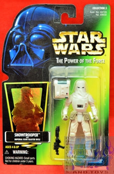 Green Card Snowtrooper Action Figure