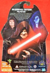 Revenge of the Sith Holographic Emperor Palpatine Action Figure