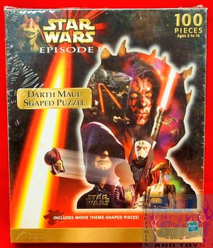 Episode 1 Darth Maul Shaped Puzzle