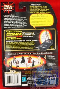 EP 1 CommTech Darth Maul Sith Lord