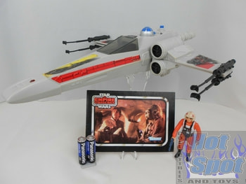 1982 X -Wing Fighter Battle Damaged (Grey) Parts