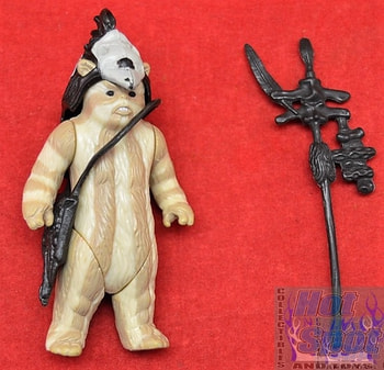 1983 Logray Ewok Medicine Man Accessories and Weapons