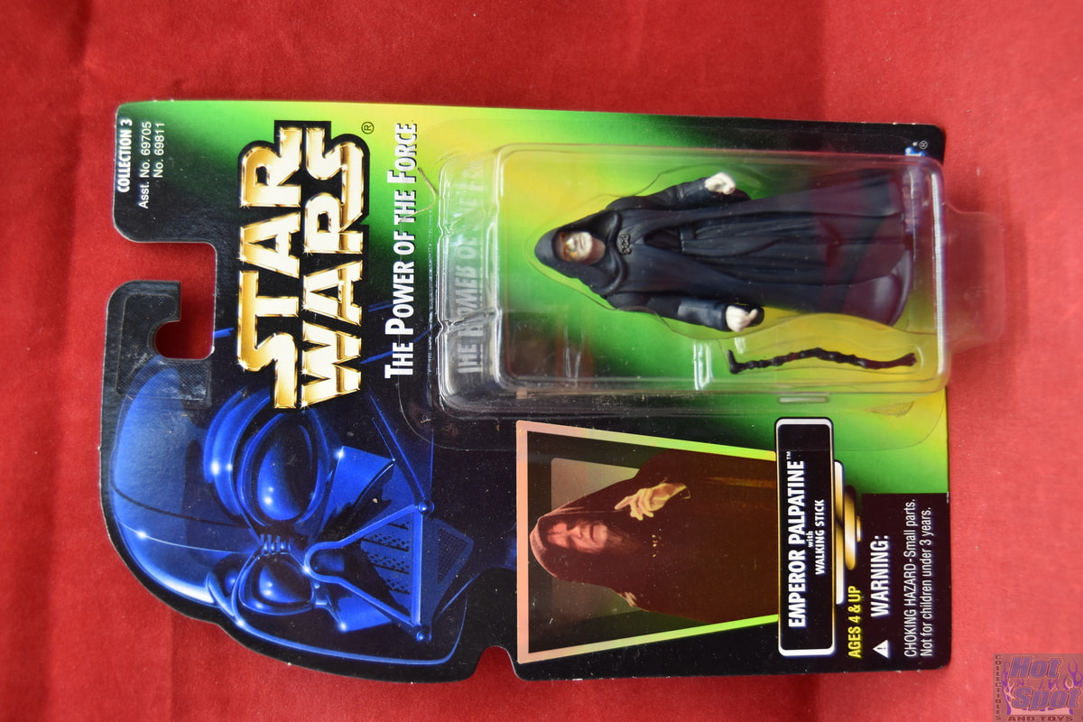 Star Wars Power Of The Force Emperor Palpatine With Coin Kenner 1998