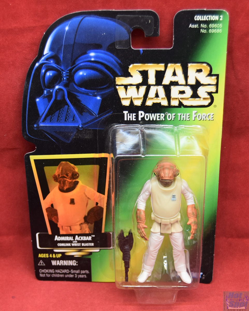 Star Wars: Power of the Force New Sealed Admiral Ackbar POTF 