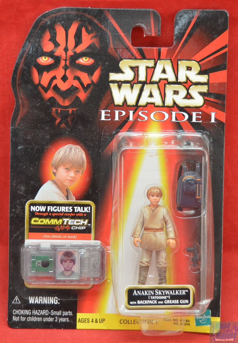 Hasbro Star Wars Episode 1 1998 Tatooine Anakin Skywalker Action Figure for sale online 