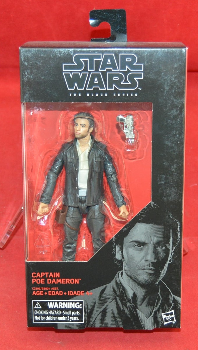 STAR WARS THE BLACK SERIES CAPTAIN POE DAMERON 53 ACTION FIGURE COLLECTIBLE NEW 