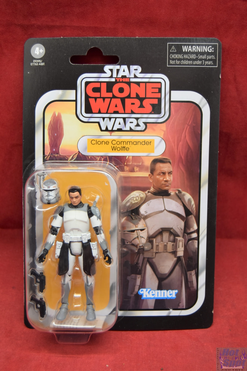 Clone Commander Wolffe VC168 MOC Star Wars Vintage Collection 3,75" 