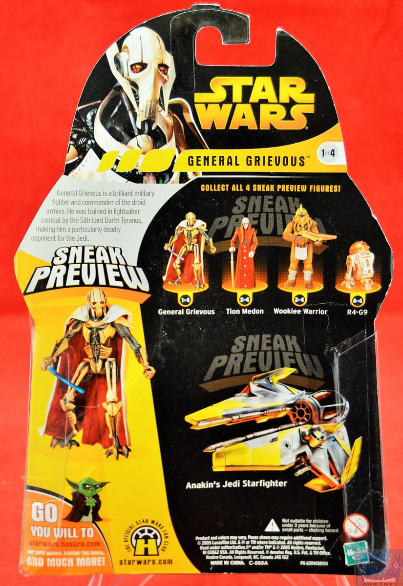 revenge of the sith general grievous figure