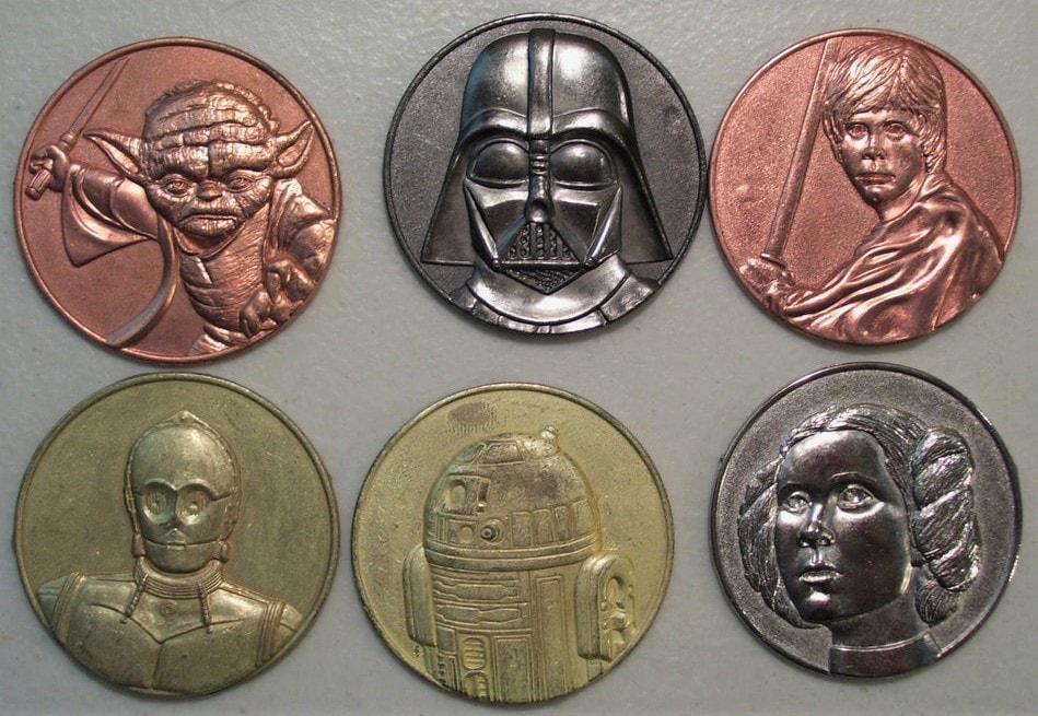 star wars coin set