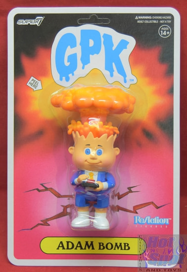 Garbage Pail Kids GPK Blue Adam Bomb ReAction Figure