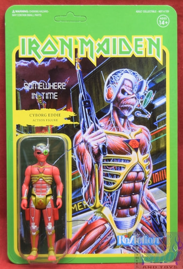 Iron Maiden Somewhere In Time Cyborg Eddie Figure