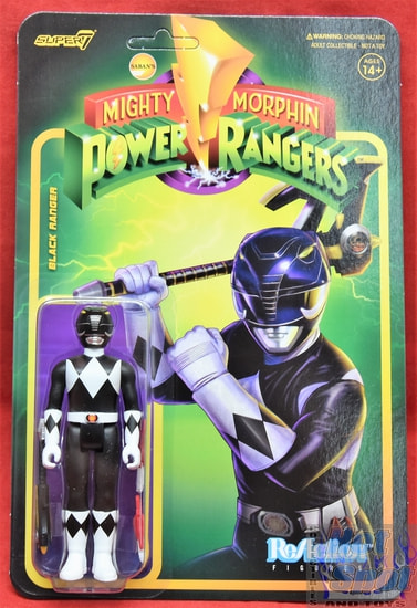 Black Ranger Reaction Figure Wave 2