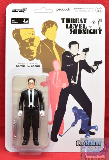 Threat Level Midnight Samuel L. Chang (Dwight Schrute) Figure