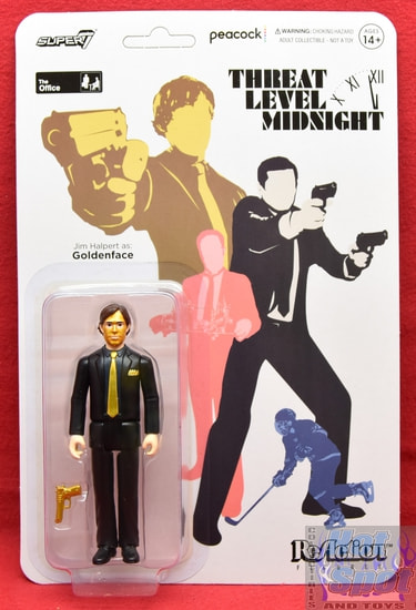 Threat Level Midnight Goldenface (Jim Halpert) Figure