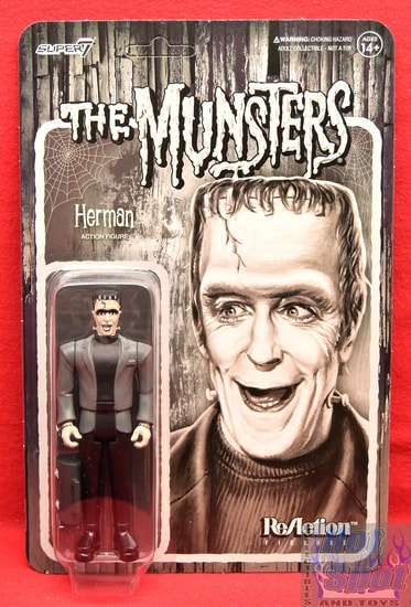 The Munsters Herman B&W Figure