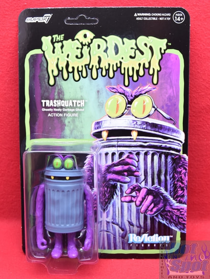 THE WEIRDEST Trashquatch (Purple) ReAction Figure