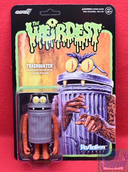 THE WEIRDEST Trashquatch ReAction Figure