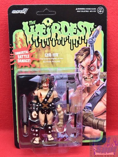 THE WEIRDEST Gor-ior ReAction Figure