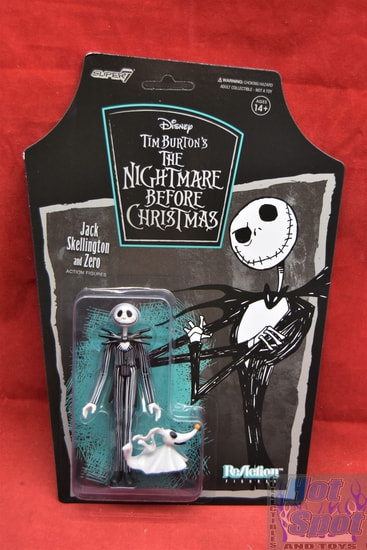 Jack Skellington with Zero ReAction Figure