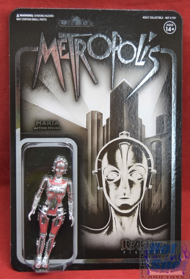 Metropolis Maria Chrome Reaction Figure