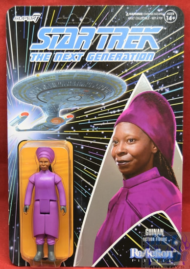 Star Trek The Next Generation Guinan ReAction Figure