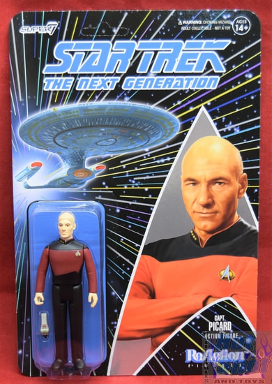 Star Trek The Next Generation Capt. Picard ReAction Figure