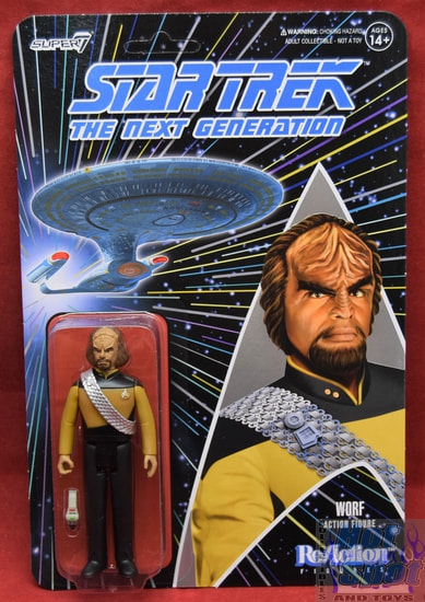 Star Trek The Next Generation Worf ReAction Figure