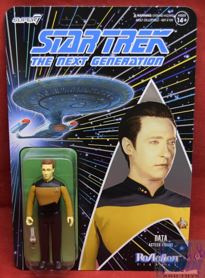 Star Trek The Next Generation Data ReAction Figure