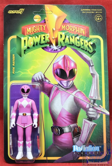 Pink Ranger Reaction Figure Wave 2