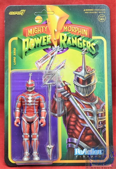 Lord Zedd Reaction Figure Wave 2